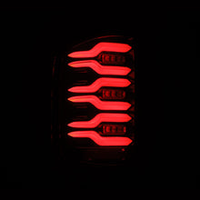 Load image into Gallery viewer, AlphaRex 620040 LED Taillights Alpha Black for Select Chevrolet Silverado 1500, Chevrolet Silverado HD, Chevrolet Silverado HD, GMC Sierra HD