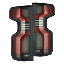 Load image into Gallery viewer, AlphaRex 620068 LED Taillights Black Red for Select Chevrolet Silverado 1500, Chevrolet Silverado HD, Chevrolet Silverado HD