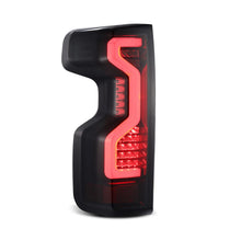 Load image into Gallery viewer, AlphaRex 620070 LED Taillights Jet Black for Select Chevrolet Silverado 1500, Chevrolet Silverado HD, Chevrolet Silverado HD