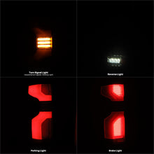 Load image into Gallery viewer, AlphaRex 620078 LED Taillights Black for Select Chevrolet Silverado 1500, Chevrolet Silverado HD, Chevrolet Silverado HD