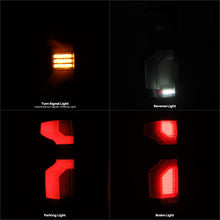 Load image into Gallery viewer, AlphaRex 620088 LED Taillights Black for Select Chevrolet Silverado 1500, Chevrolet Silverado HD, Chevrolet Silverado HD