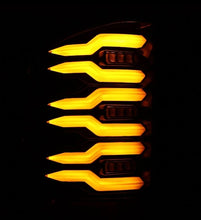 Load image into Gallery viewer, AlphaRex 620090 LED Taillights Alpha Black for Select Chevrolet Silverado 1500, Chevrolet Silverado HD, Chevrolet Silverado HD