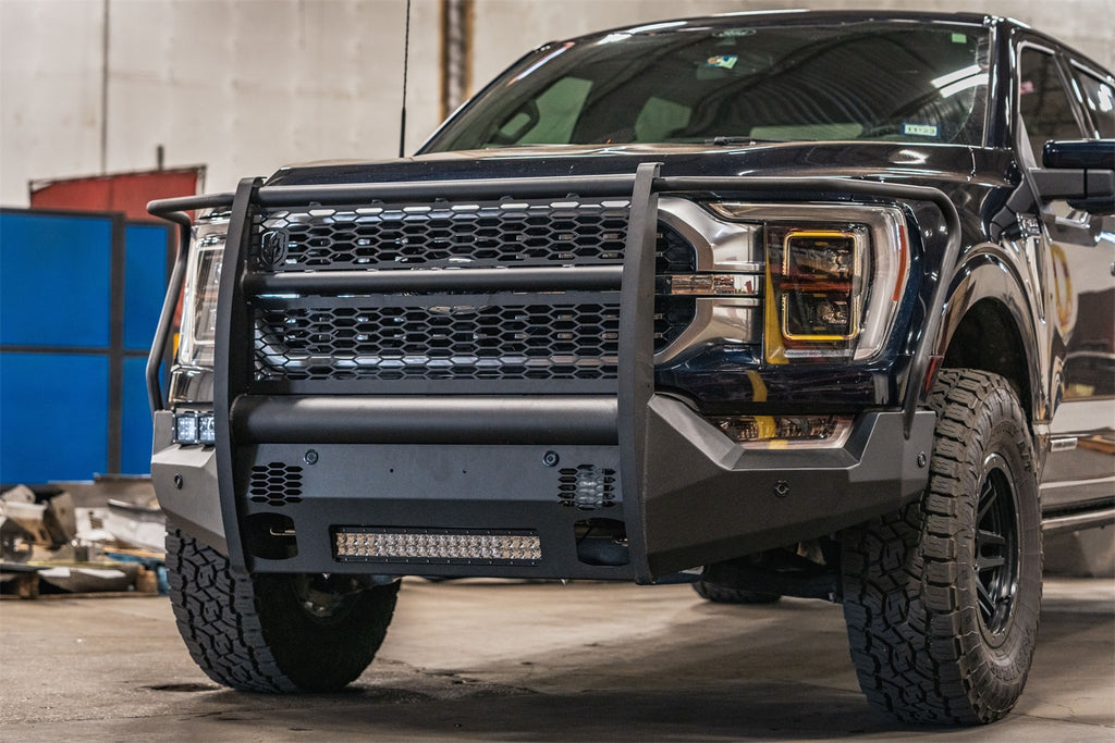 Road Armor 6211VF6B Vaquero Non-Winch Front Bumper for Select Ford F-150