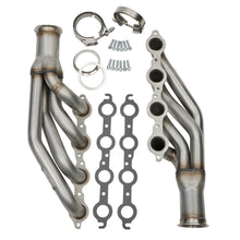 Load image into Gallery viewer, Hedman Hedders 62120 Stainless GM LS 1-3/4 in. Forward Exit Turbo Headers