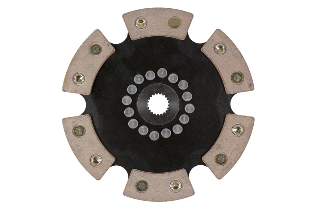 Advanced Clutch 6212003 ACT 6 Pad Rigid Race Clutch Disc for Select Geo Prizm, Lotus Elise, Lotus Exige, Pontiac Vibe, Scion xA, Scion xB, Scion xD, Toyota Celica, Toyota Corolla, Toyota Echo, Toyota MR2, Toyota MR2 Spyder, Toyota Matrix, Toyota Yaris