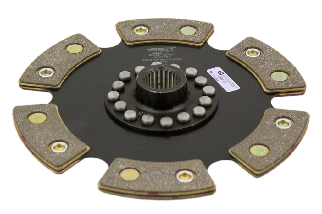 Advanced Clutch 6212010 ACT 6 Pad Rigid Race Clutch Disc for Select Honda S2000