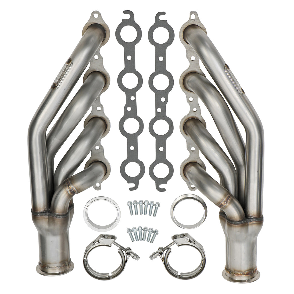 Hedman Hedders 62120 Stainless GM LS 1-3/4 in. Forward Exit Turbo Headers