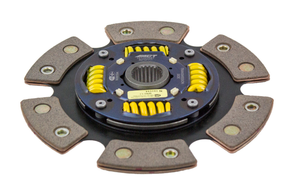 Advanced Clutch 6212111 ACT 6 Pad Sprung Race Clutch Disc for Select Honda CRX, Honda Civic