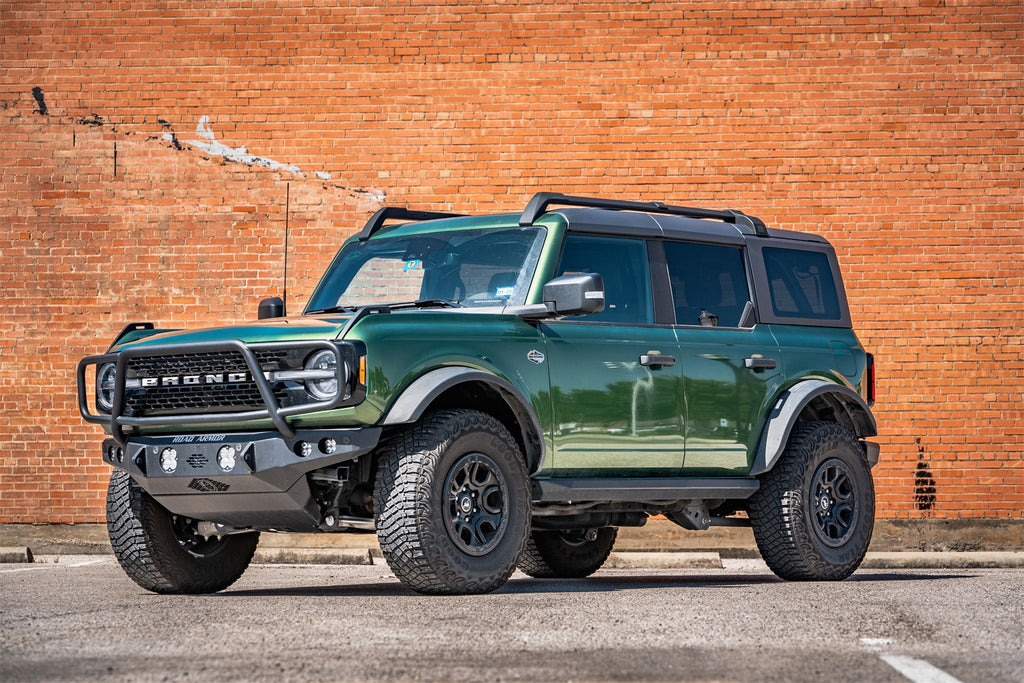 Road Armor 6213FNW5B Stealth Non-Winch Front Bumper for Select Ford Bronco