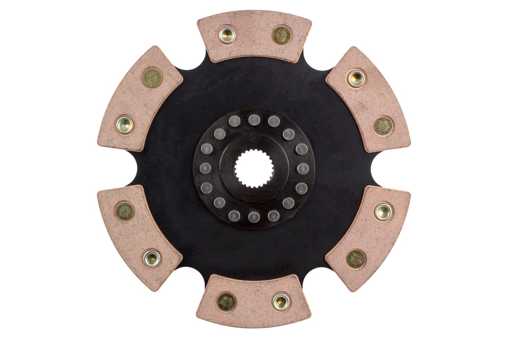 Advanced Clutch 6214010A ACT 6 Pad Rigid Race Clutch Disc for Select Acura ILX, Acura RSX, Acura TSX, Honda Accord, Honda Civic