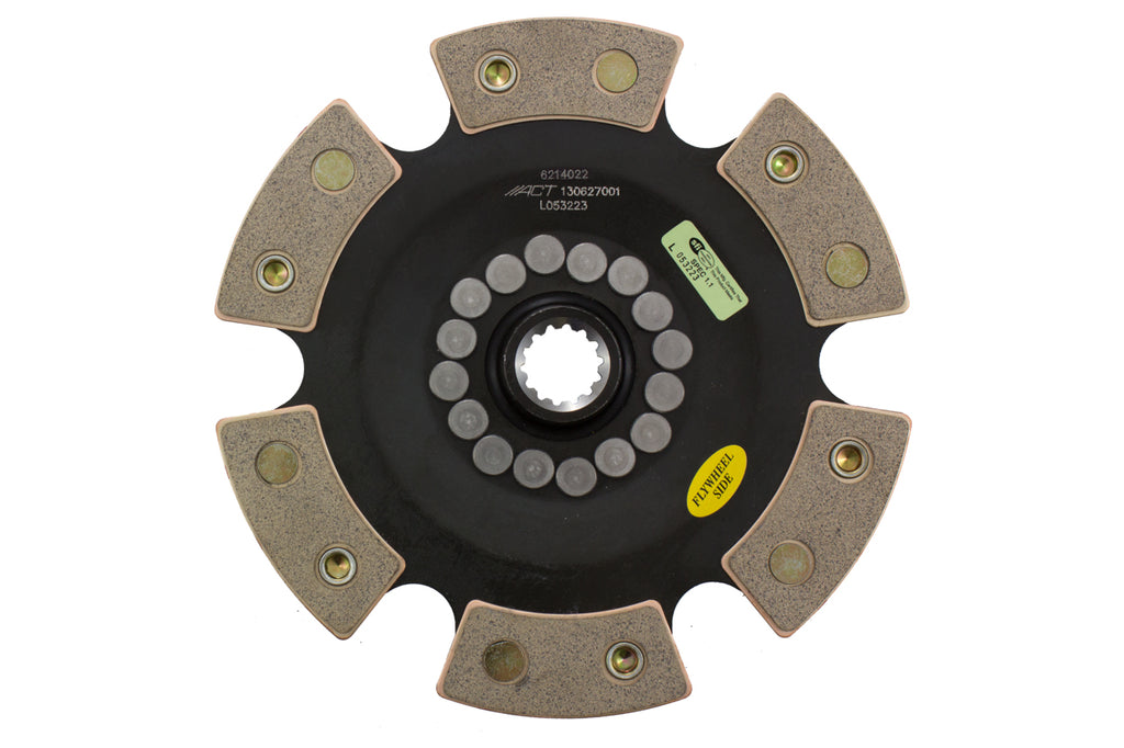Advanced Clutch 6214022 ACT 6 Pad Rigid Race Clutch Disc for Select Mini Cooper