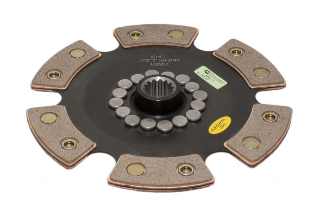 Advanced Clutch 6214022 ACT 6 Pad Rigid Race Clutch Disc for Select Mini Cooper