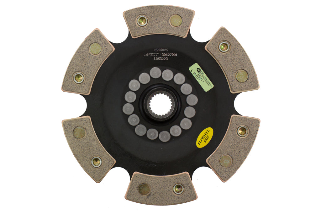 Advanced Clutch 6214025 ACT 6 Pad Rigid Race Clutch Disc for Select Saturn SC, Saturn SC1, Saturn SC2, Saturn SL, Saturn SL1, Saturn SL2, Saturn SW1, Saturn SW2