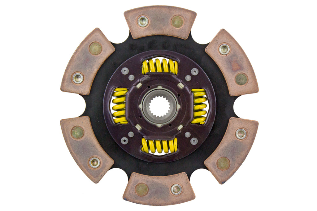 Advanced Clutch 6214404 ACT 6 Pad Sprung Race Clutch Disc for Select Honda Civic, Hyundai Elantra, Hyundai Tiburon