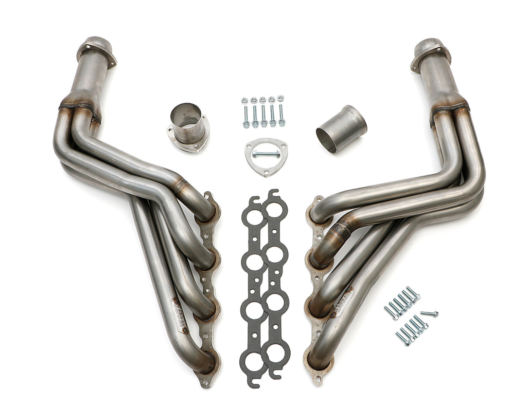 Hedman Hedders 62150 1968-72 Chevelle/El Camino; LS Swap Headers; Long Tube- Stainless Steel for Select Buick GS, Buick Skylark, Chevrolet Chevelle, Chevrolet El Camino, Chevrolet Monte Carlo, Oldsmobile 442, Oldsmobile Cutlass, Oldsmobile F85,
