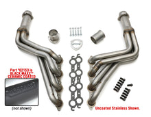 Load image into Gallery viewer, Hedman Hedders 62153 1968-72 Chevelle/El Camino; LS Swap Headers; Long Tube- Stainless- Black MAXX for Select Buick GS, Buick Skylark, Chevrolet Chevelle, Chevrolet El Camino, Chevrolet Monte Carlo, Oldsmobile 442, Oldsmobile Cutlass, Oldsmobile F85,