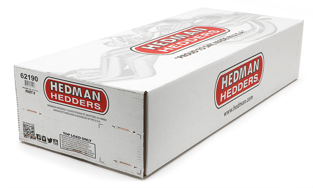 Hedman Hedders 62190 Stainless Long-tube Headers For 64-77 Chevelle with 396-502 for Select Chevrolet Bel Air, Chevrolet Biscayne, Chevrolet Brookwood, Chevrolet Camaro, Chevrolet Caprice, Chevrolet Chevy II, Chevrolet El Camino, Chevrolet Impala,