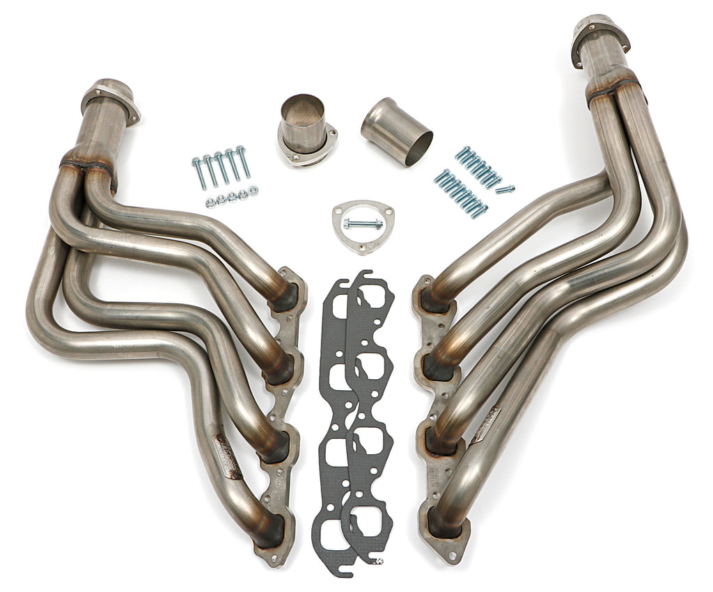 Hedman Hedders 62190 Stainless Long-tube Headers For 64-77 Chevelle with 396-502 for Select Chevrolet Bel Air, Chevrolet Biscayne, Chevrolet Brookwood, Chevrolet Camaro, Chevrolet Caprice, Chevrolet Chevy II, Chevrolet El Camino, Chevrolet Impala,
