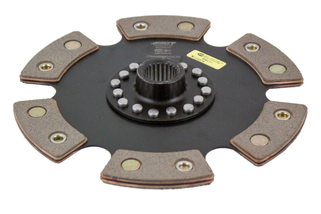 Advanced Clutch 6220010 ACT 6 Pad Rigid Race Clutch Disc for Select Acura Integra, Honda CR-V, Honda Civic, Honda Civic del Sol, Honda Prelude
