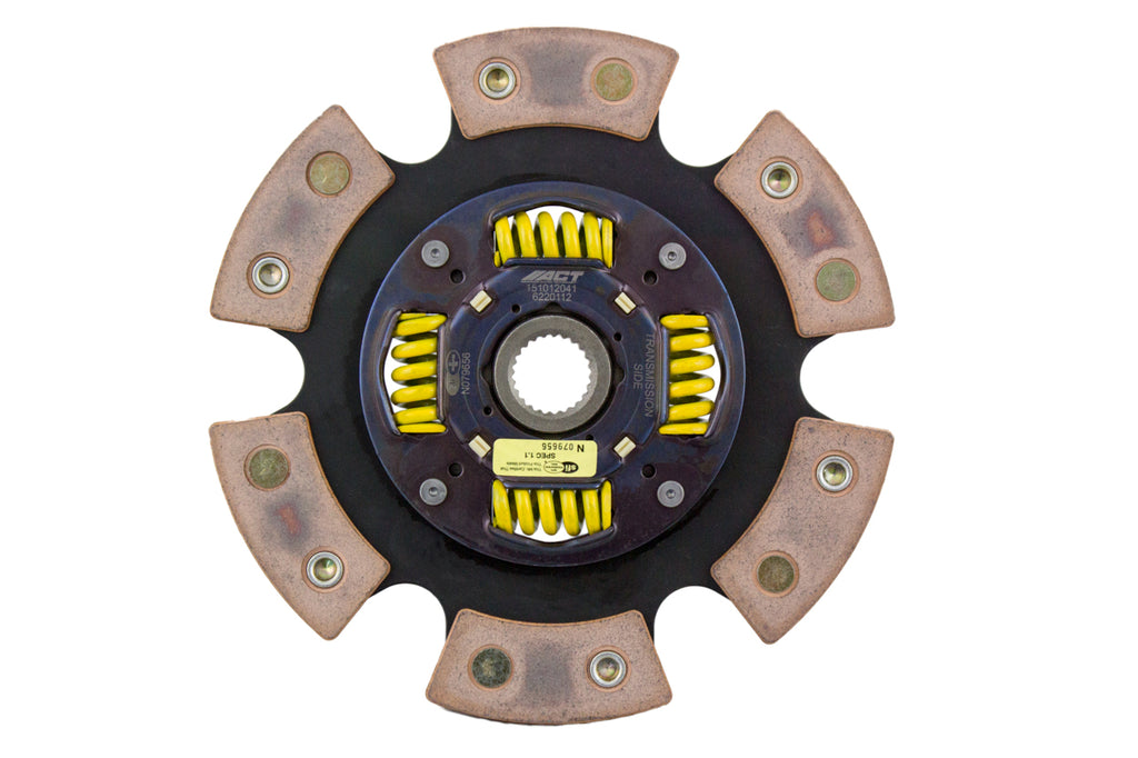 Advanced Clutch 6220112 ACT 6 Pad Sprung Race Clutch Disc for Select Acura Integra