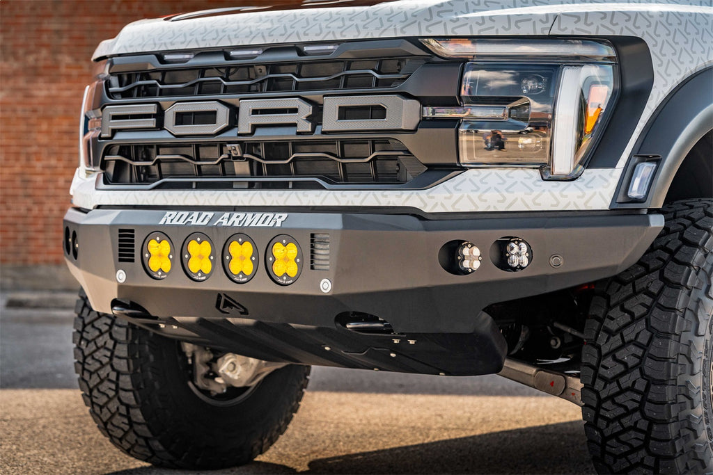 Road Armor 6221F0B-RD Stealth Front Non-Winch Bumper for Select Ford F-150
