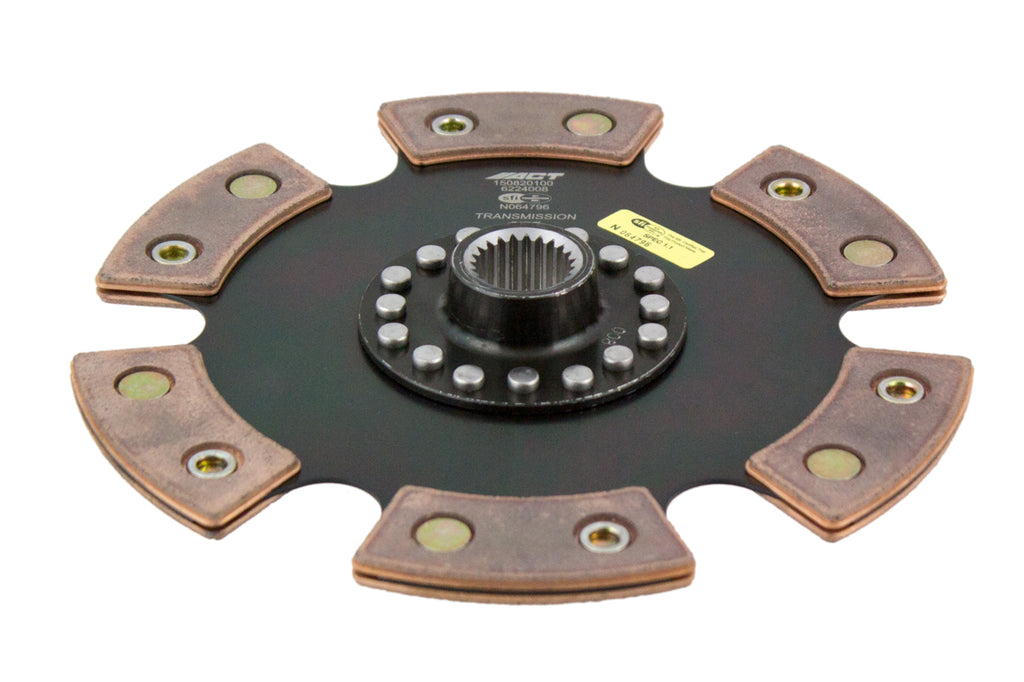 Advanced Clutch 6224008 ACT 6 Pad Rigid Race Clutch Disc for Select Mazda MX-5 Miata