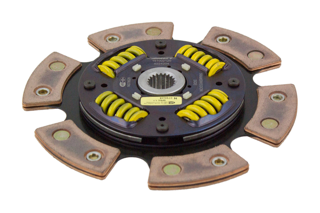 Advanced Clutch 6224204 ACT 6 Pad Sprung Race Clutch Disc for Select Mitsubishi Eclipse, Mitsubishi Lancer