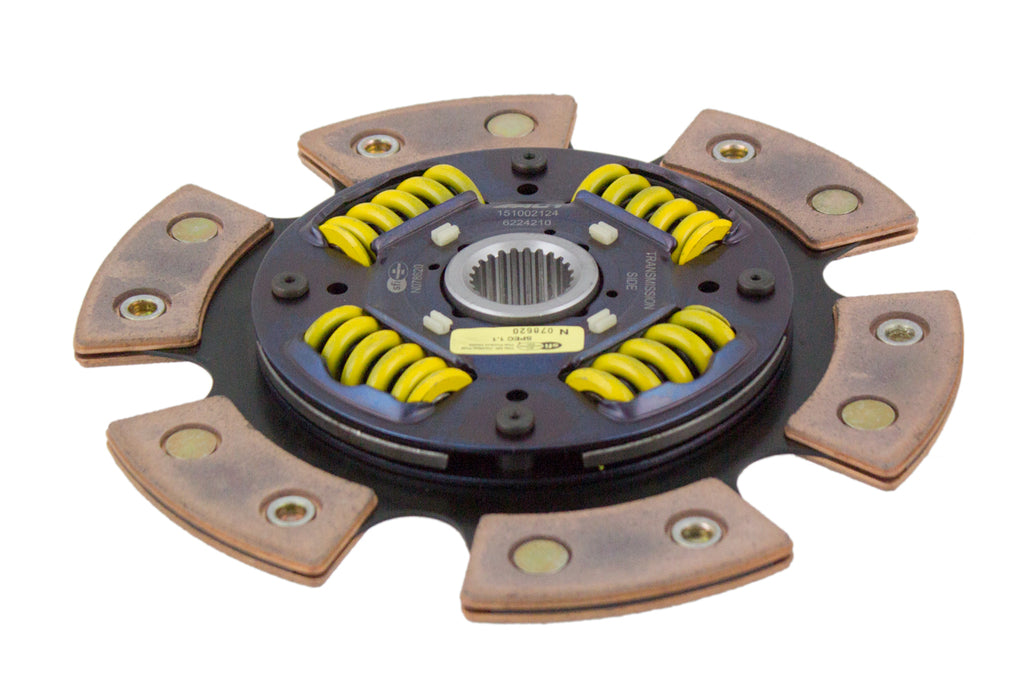 Advanced Clutch 6224210 ACT 6 Pad Sprung Race Clutch Disc for Select Acura CL, Honda Accord, Honda Prelude