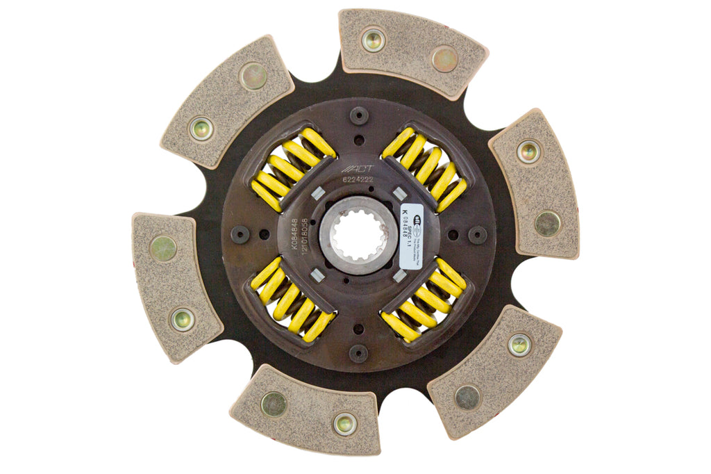 Advanced Clutch 6224222 ACT 6 Pad Sprung Race Clutch Disc for Select Chevrolet Cavalier, Pontiac Sunfire