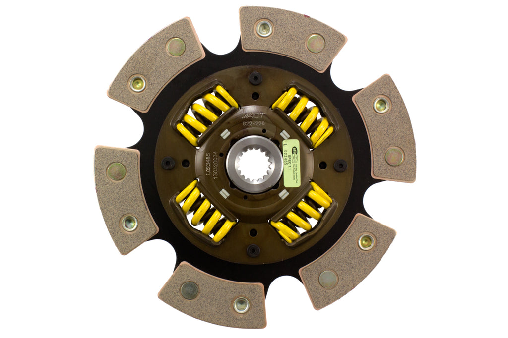 Advanced Clutch 6224226 ACT 6 Pad Sprung Race Clutch Disc for Select Chrysler PT Cruiser, Chrysler Sebring, Dodge Avenger, Dodge Neon, Eagle Talon, Mitsubishi Eclipse