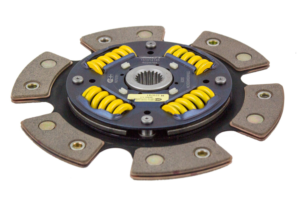 Advanced Clutch 6224704 ACT 6 Pad Sprung Race Clutch Disc for Select Chrysler Sebring, Dodge Stealth, Eagle Summit, Eagle Talon, Mitsubishi 3000GT, Mitsubishi Eclipse, Mitsubishi Expo, Mitsubishi Galant, Mitsubishi Lancer, Plymouth Colt, Plymouth Laser