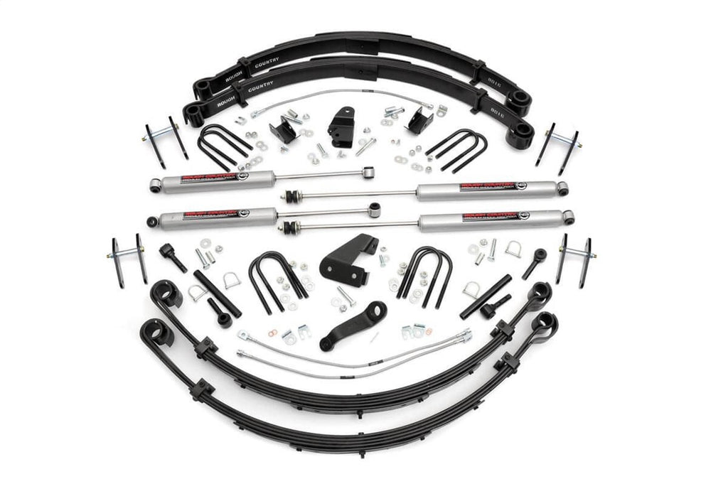 Rough Country 622M.20 Suspension Lift Kit w/Shocks for Select Jeep Wrangler