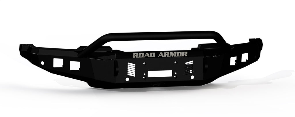 Road Armor 6234F4B Stealth Winch Front Bumper for Select Ford F-450 Super Duty, Ford F-550 Super Duty