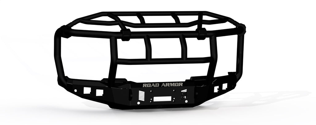Road Armor 6234F6B Stealth Winch Front Bumper for Select Ford F-450 Super Duty, Ford F-550 Super Duty