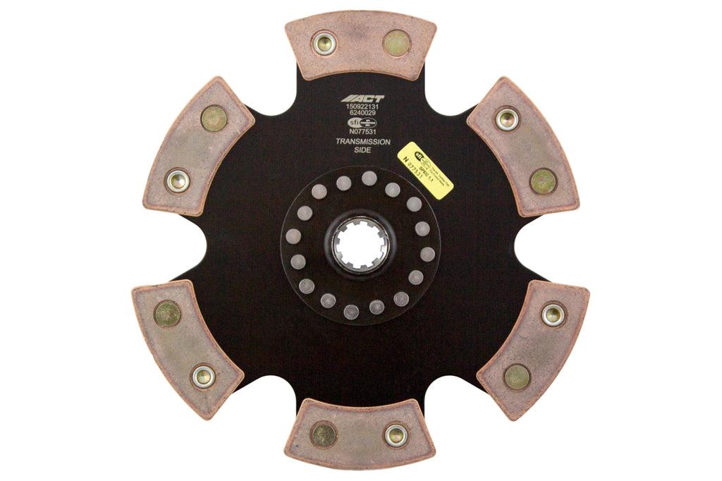 Advanced Clutch 6240029 ACT 6 Pad Rigid Race Clutch Disc for Select BMW M3