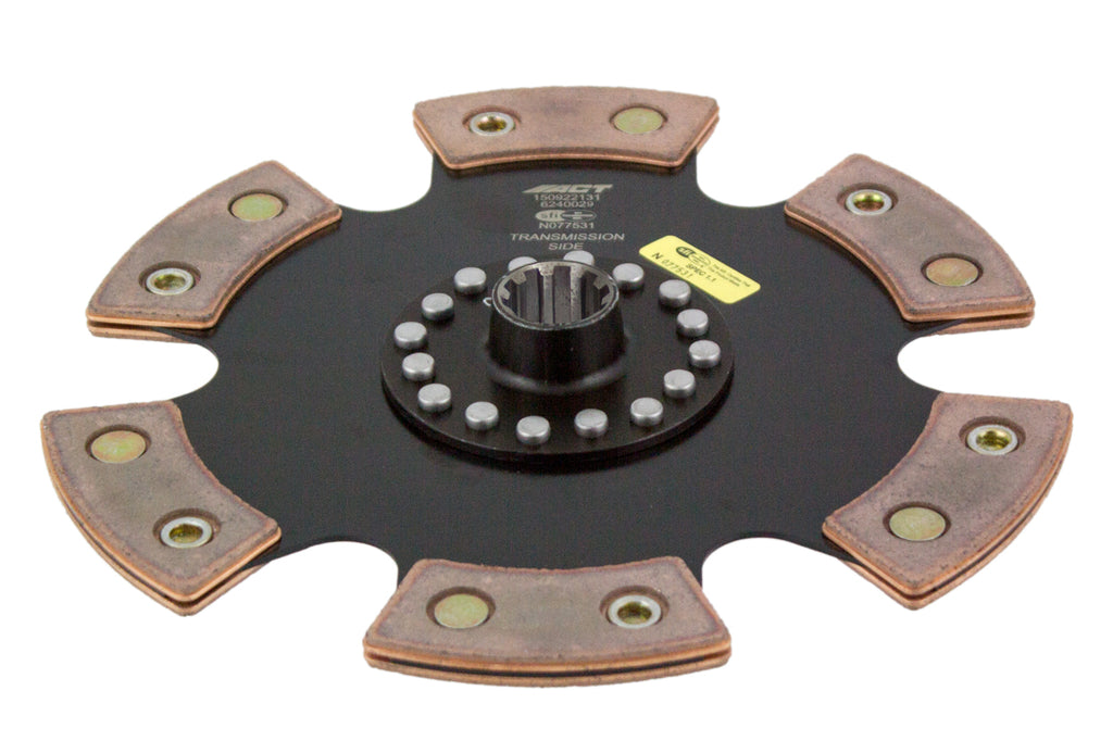 Advanced Clutch 6240029 ACT 6 Pad Rigid Race Clutch Disc for Select BMW M3