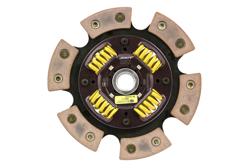 Advanced Clutch 6240218-1 ACT 6 Pad Sprung Race Clutch Disc for Select Scion FR-S, Subaru BRZ, Toyota 86