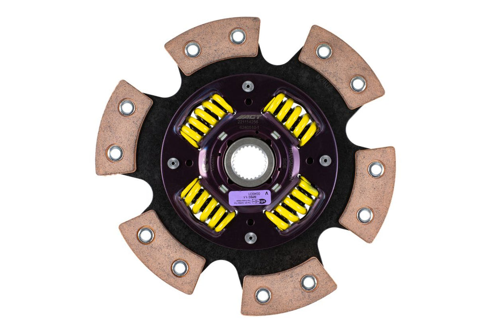 Advanced Clutch 6240510-1 ACT 6 Pad Sprung Race Clutch Disc for Select Acura CL, Acura TL, Honda Accord