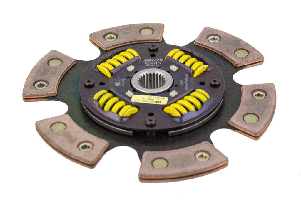 Advanced Clutch 6240515 ACT 6 Pad Sprung Race Clutch Disc for Select Mini Cooper, Mini Cooper Clubman