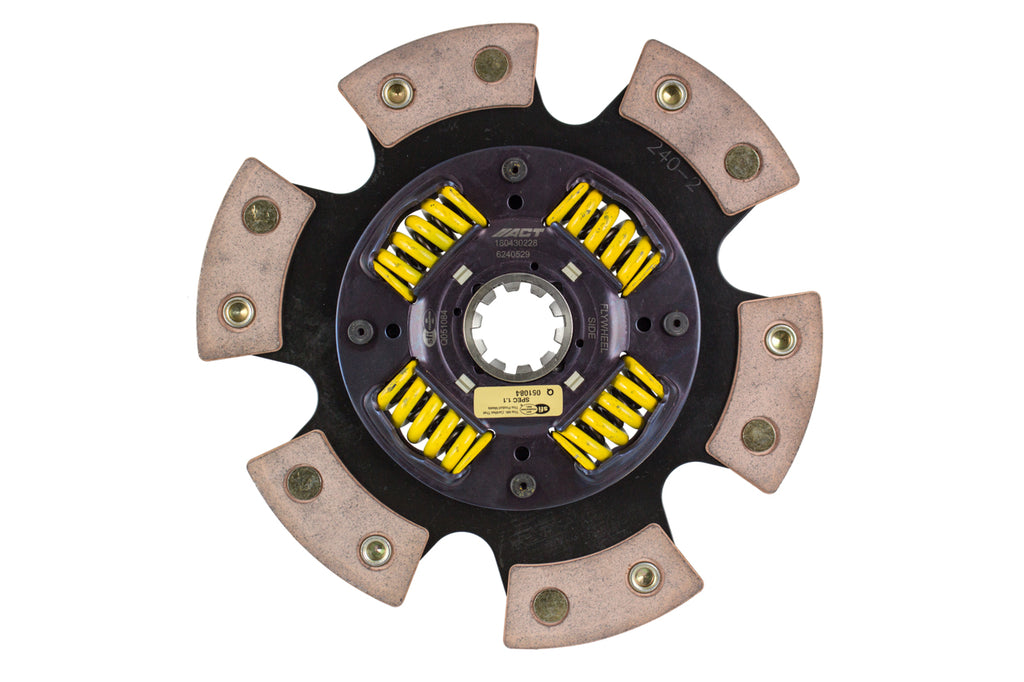 Advanced Clutch 6240529 ACT 6 Pad Sprung Race Clutch Disc for Select BMW M3