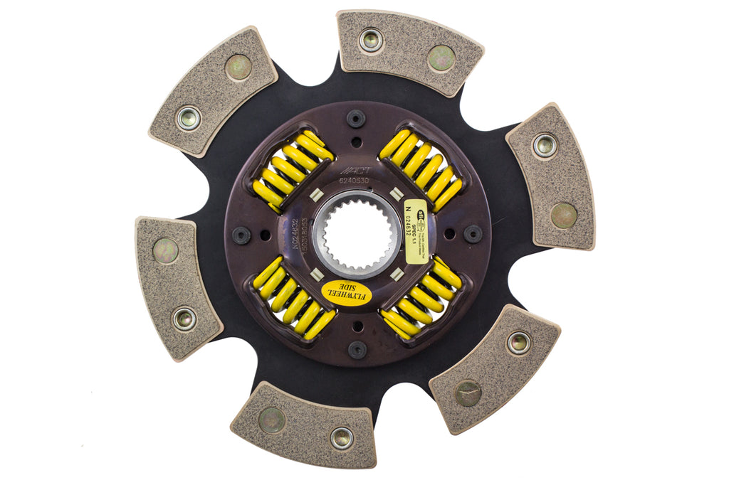 Advanced Clutch 6240530 ACT 6 Pad Sprung Race Clutch Disc for Select BMW 135i, BMW 335i, BMW 335i xDrive, BMW 335is, BMW 335xi, BMW 435i, BMW 435i xDrive, BMW 535i, BMW 535i xDrive, BMW 535xi, BMW Z4