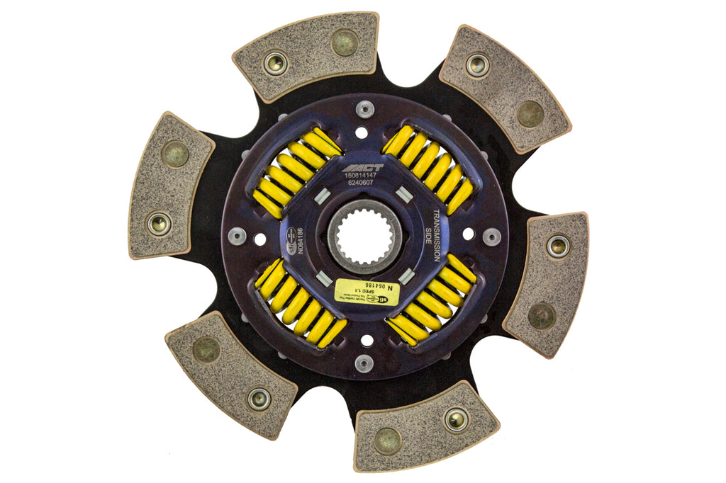 Advanced Clutch 6240607 ACT 6 Pad Sprung Race Clutch Disc for Select Toyota Supra
