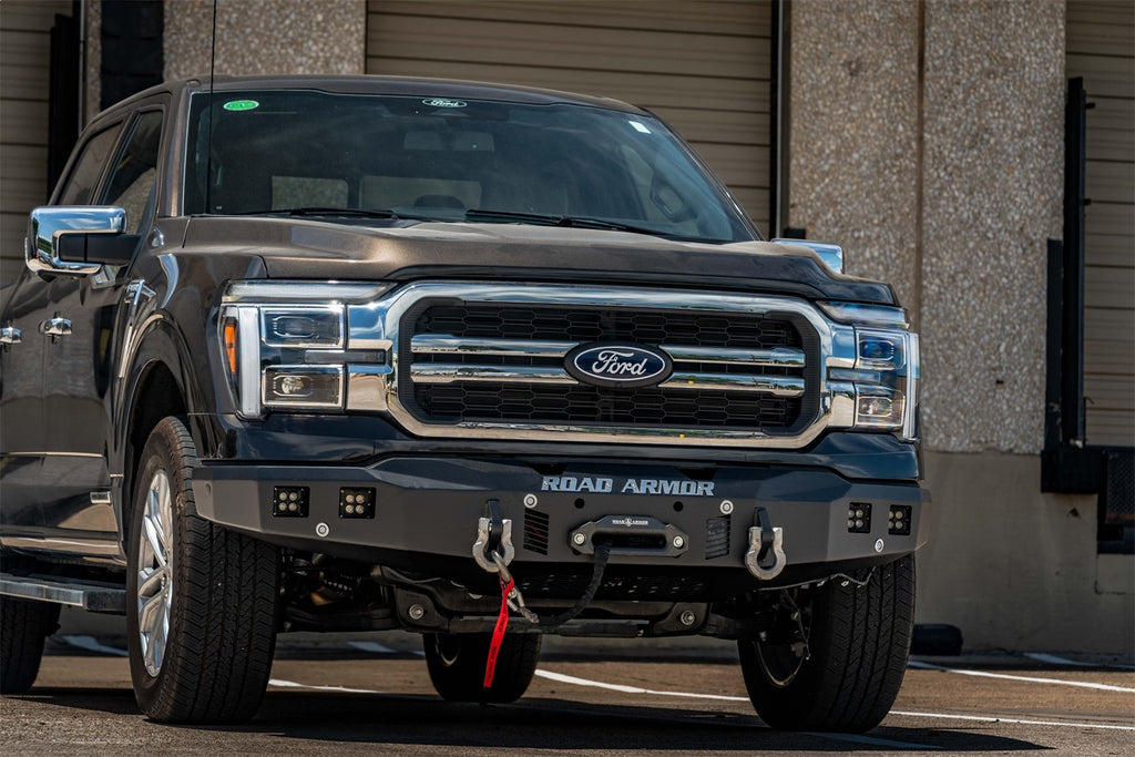 Road Armor 6241F0B Stealth Front Winch Compatible Bumper for Select Ford F-150
