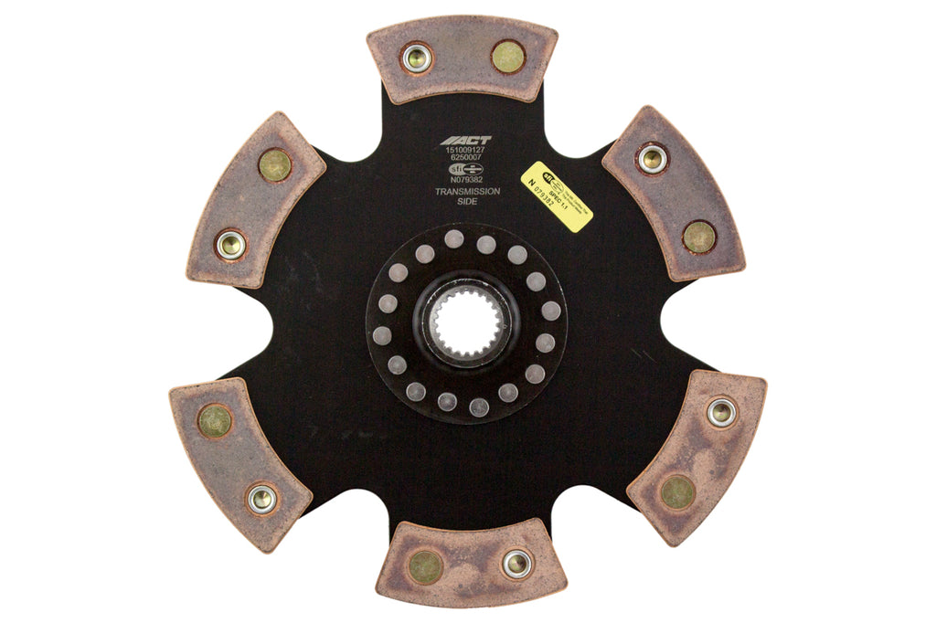 Advanced Clutch 6250007 ACT 6 Pad Rigid Race Clutch Disc for Select Toyota 4Runner, Toyota T100, Toyota Tacoma, Toyota Tundra