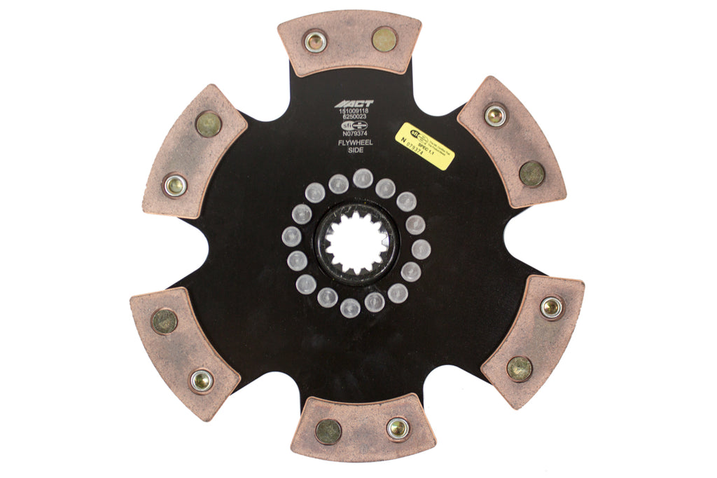 Advanced Clutch 6250023 ACT 6 Pad Rigid Race Clutch Disc for Select Toyota Supra