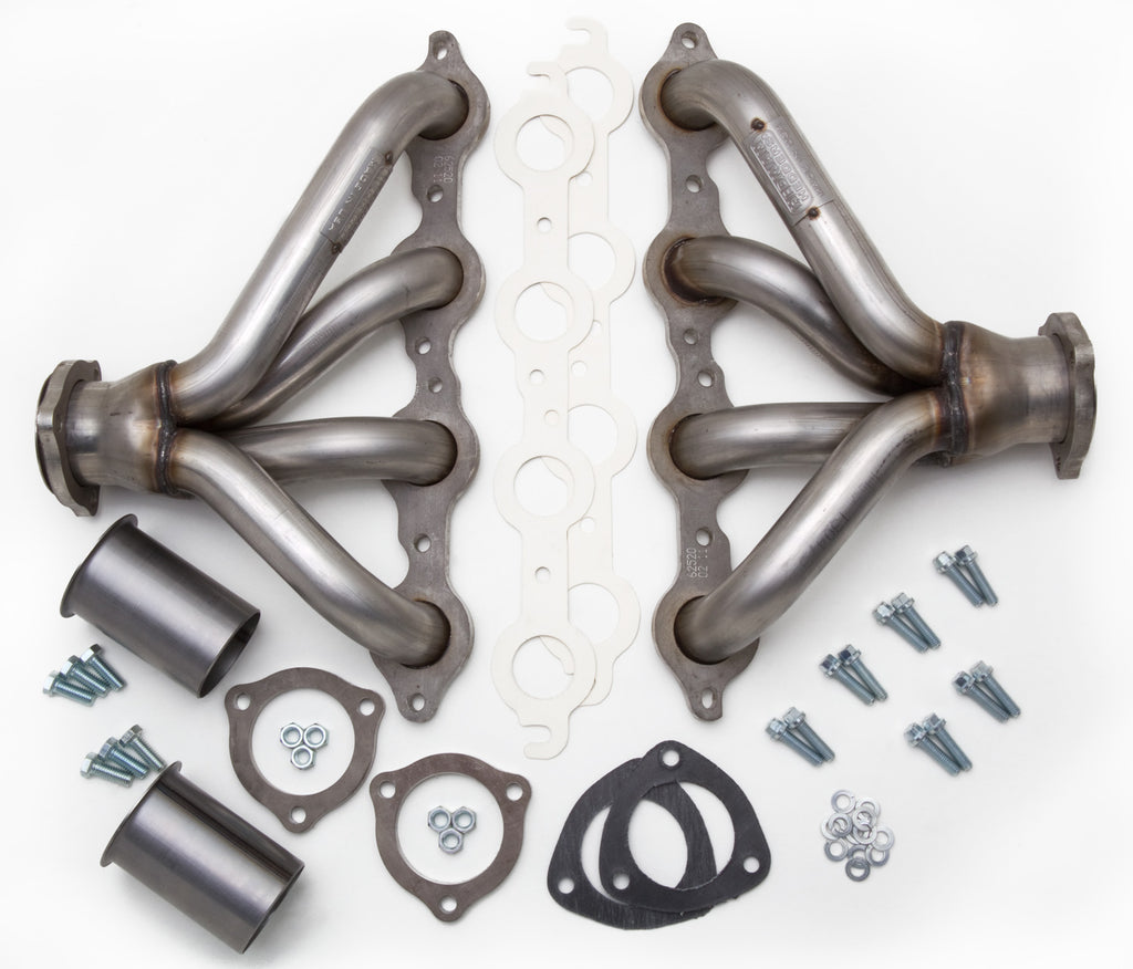 Hedman Hedders 62520 Stainless Hedman Block Hugger Headers For GM LS Engines