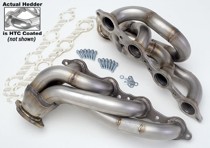 Hedman Hedders 62566 Silver Stainless Factory-Fit Headers For 2011-14 Camaro with 6.2L for Select Chevrolet Camaro