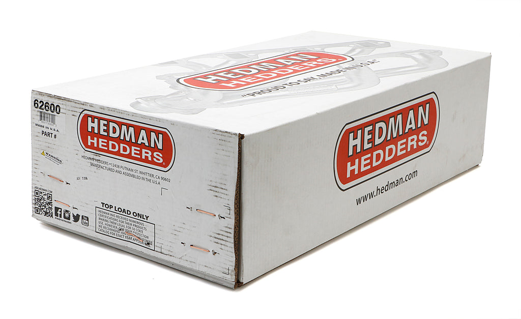 Hedman Hedders 62600 Stainless Mid-Length Headers For 67-81 Camaro, G-Body w/283-400 for Select Chevrolet Bel Air, Chevrolet Biscayne, Chevrolet Caprice, Chevrolet Chevelle, Chevrolet El Camino, Chevrolet Impala, Chevrolet Monte Carlo, Chevrolet