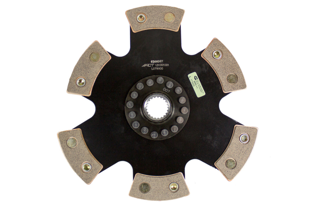 Advanced Clutch 6266007 ACT 6 Pad Rigid Race Clutch Disc for Select Toyota FJ Cruiser, Toyota Tacoma, Toyota Tundra
