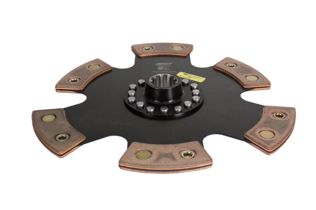 Advanced Clutch 6266019 ACT 6 Pad Rigid Race Clutch Disc for Select Ford Mustang, Mercury Capri